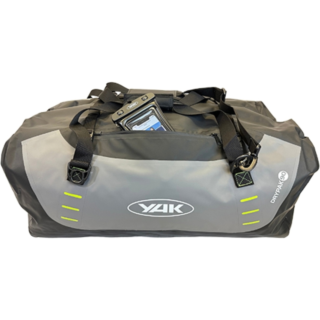 2026 Yak Drypak 90L Rolltop Holdall 7003340 - Grey